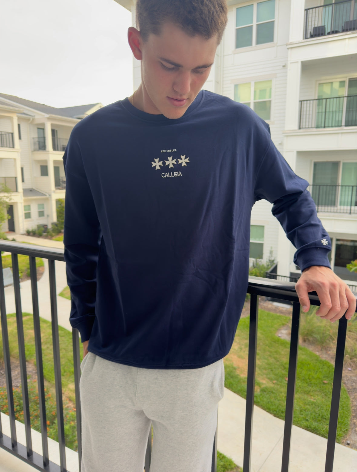 Navy Cross Crewneck