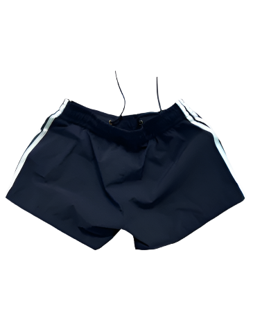 Navy Track Shorts