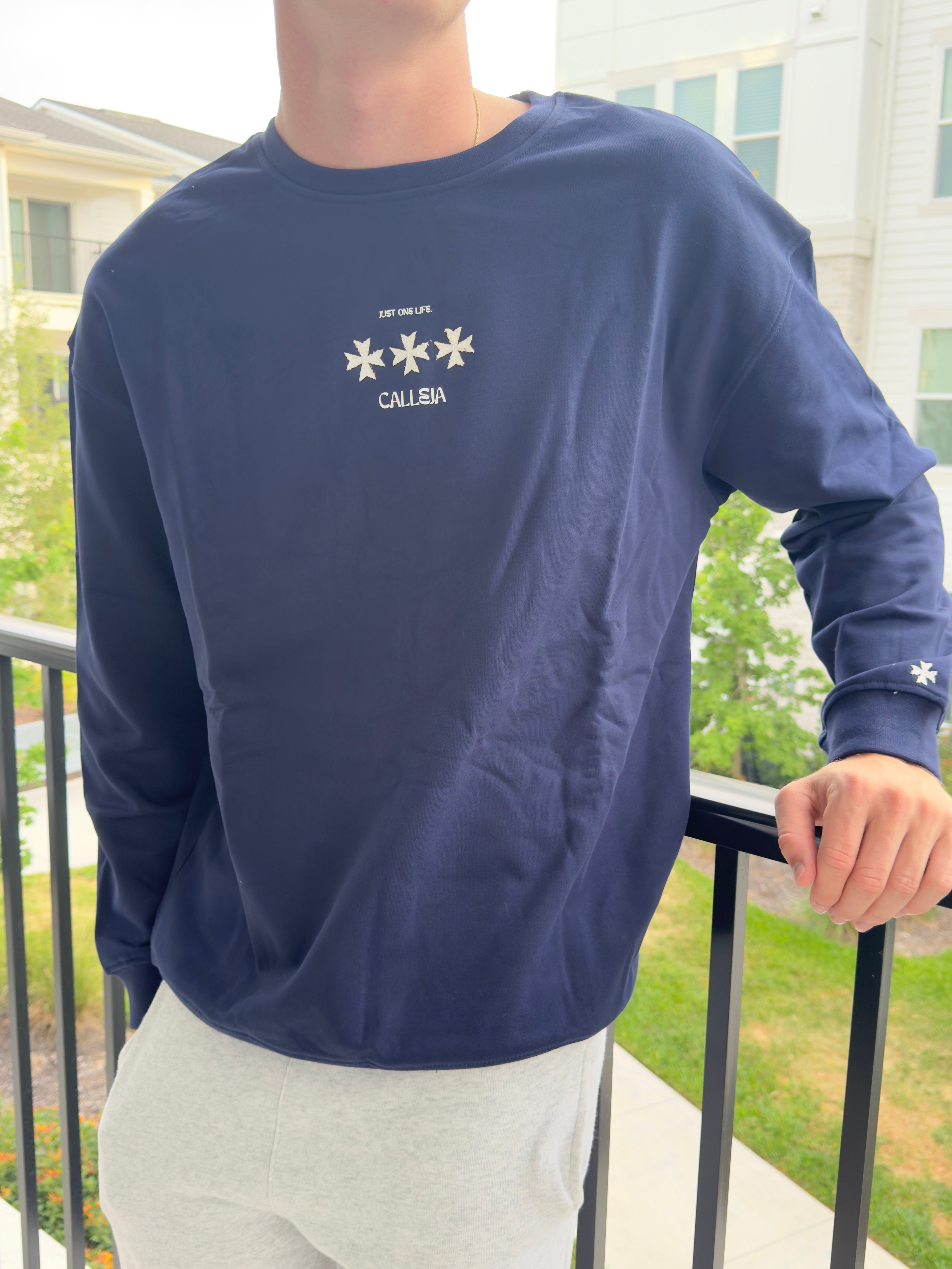 Navy Cross Crewneck