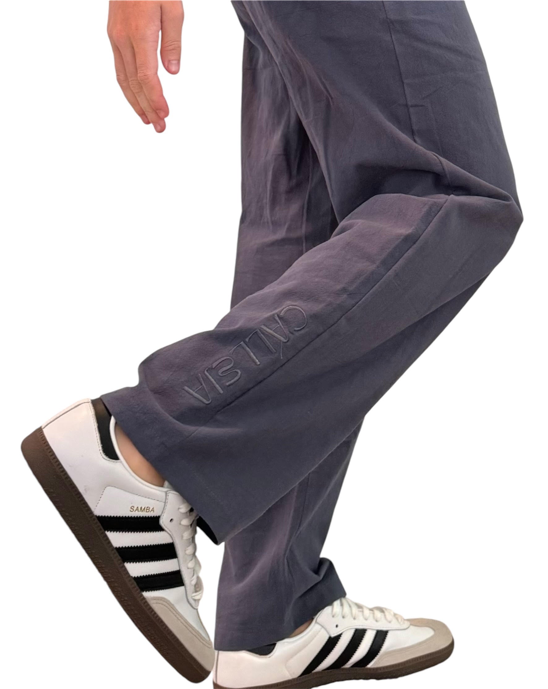 Navy SunChaser Linen Pants