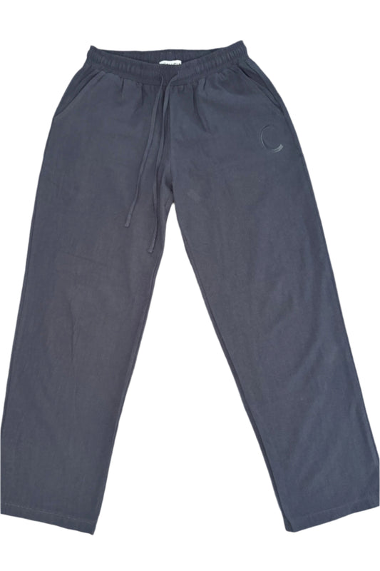 Navy SunChaser Linen Pants